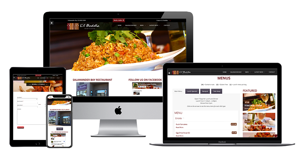 Lilbudha responsive website